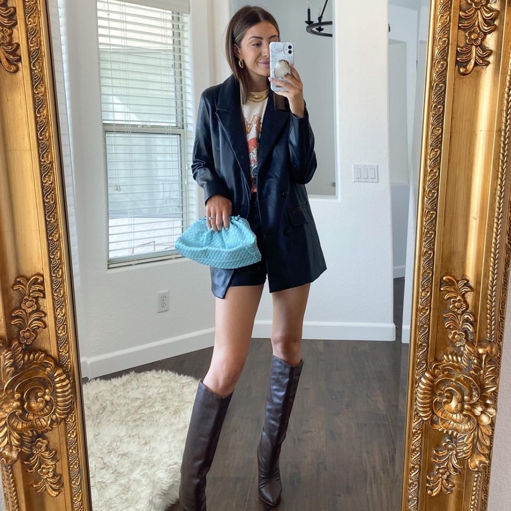 Missguided Faux Leather Jacket